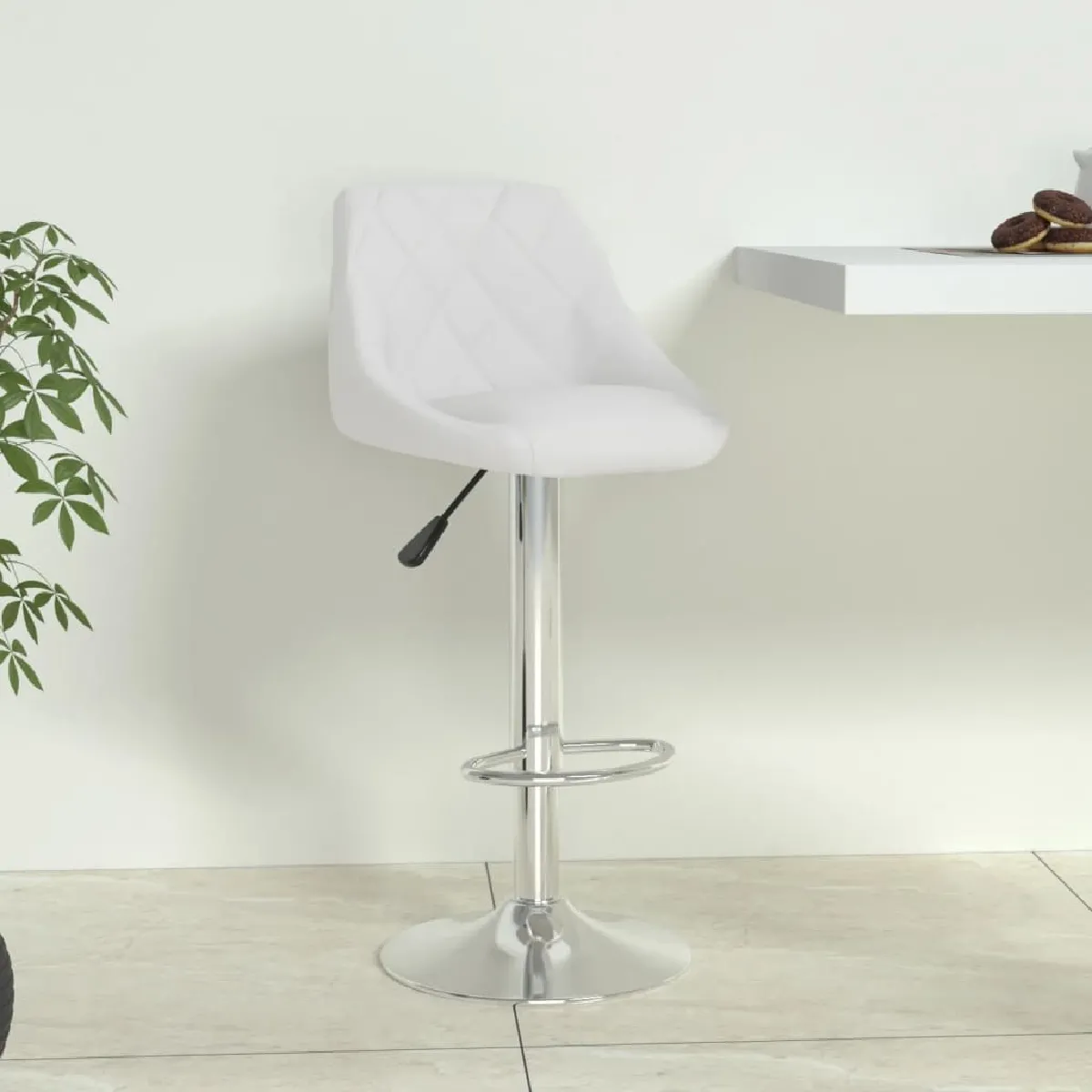 VidaXL Tabouret de bar Similicuir - vue 3