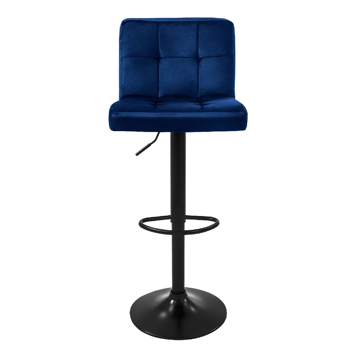 Ml-Design Bleu Tabourets De Bar Velours