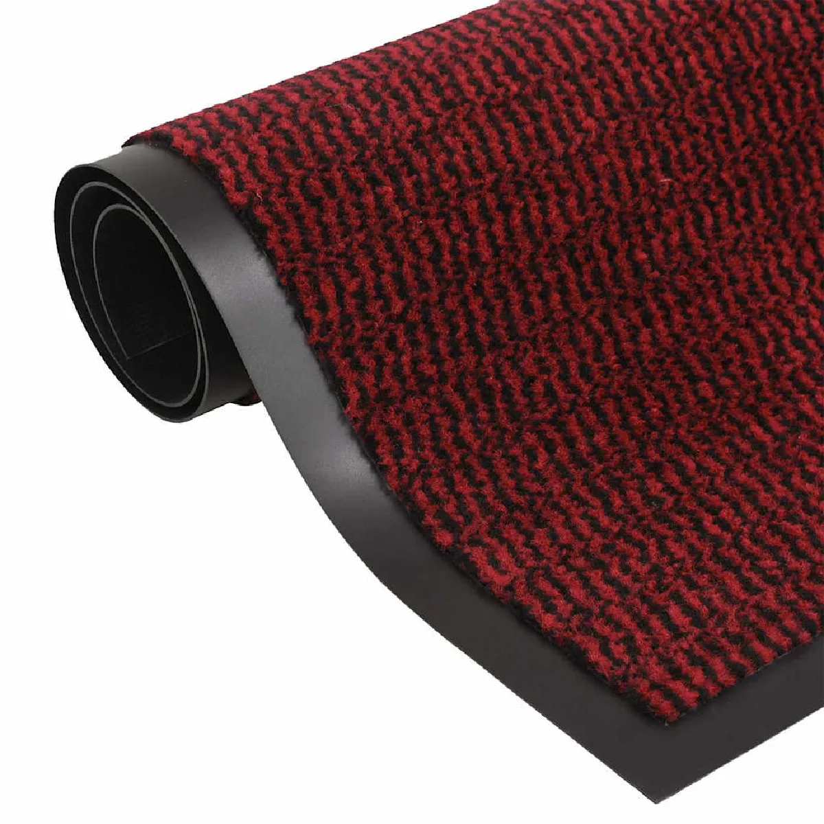 VIDAXL - Tapis de porte - 60x150 cm - Rouge - Image 2