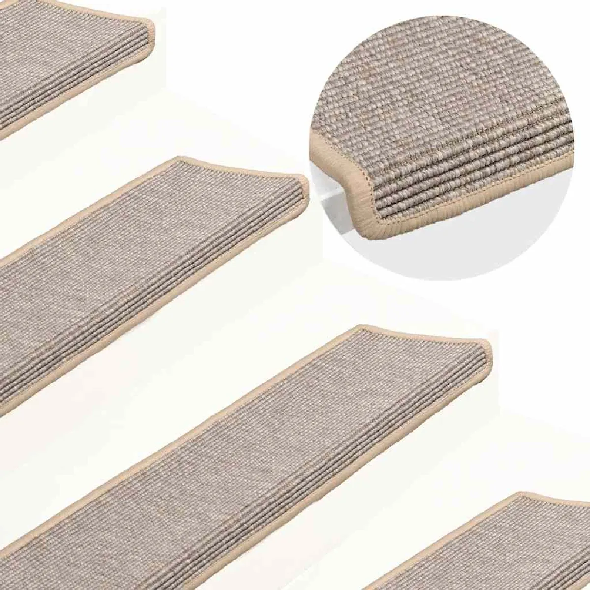 Vidaxl Tapis Escalier 56x17 cm - vue 5