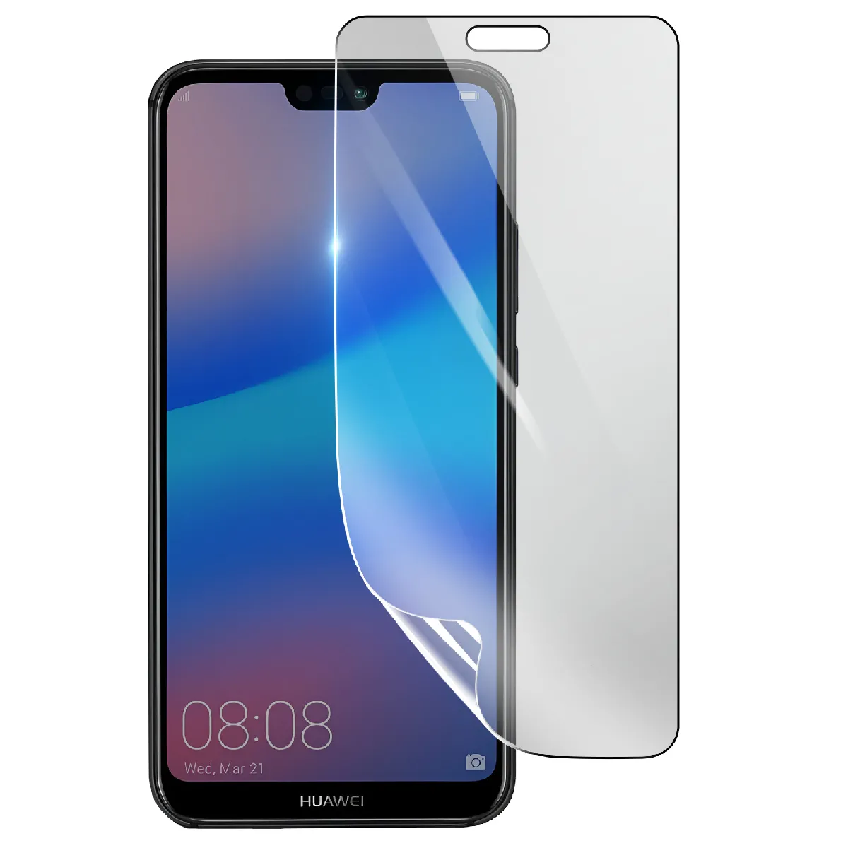 3mk - Protection d'écran Hydrogel pour Huawei P20 Lite - Antichoc - Image 3