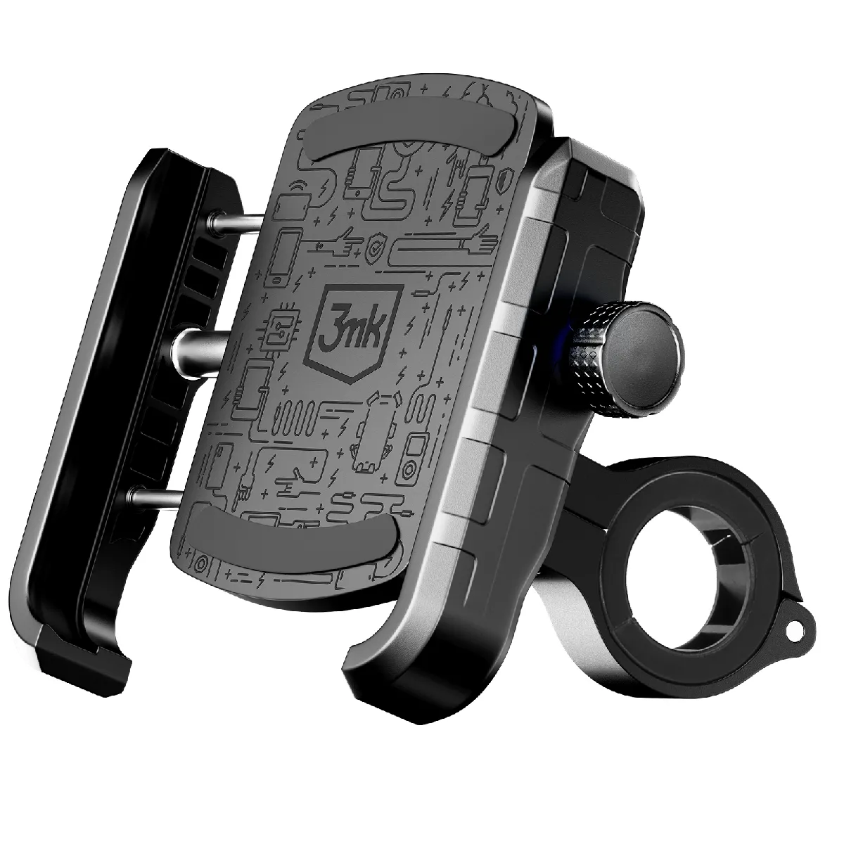 3mk - Support Smartphone Vélo - Ajustable - Noir - Image 3