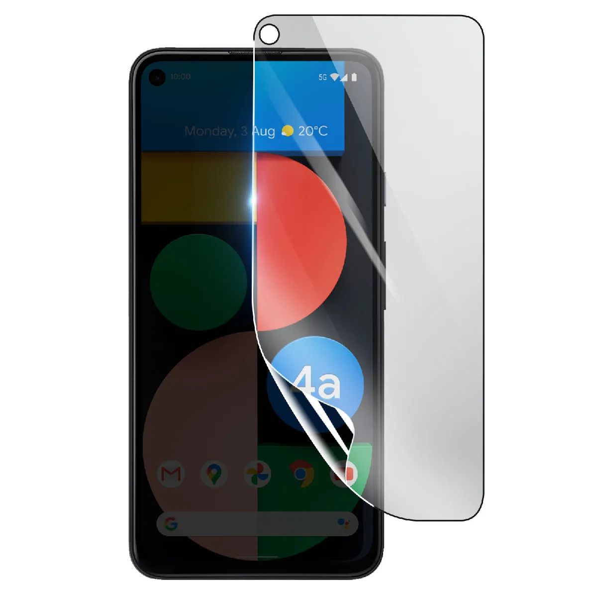 3Mk Protection Écran Pour Google Pixel 4A 5G En Hydrogel Antichoc Transparent