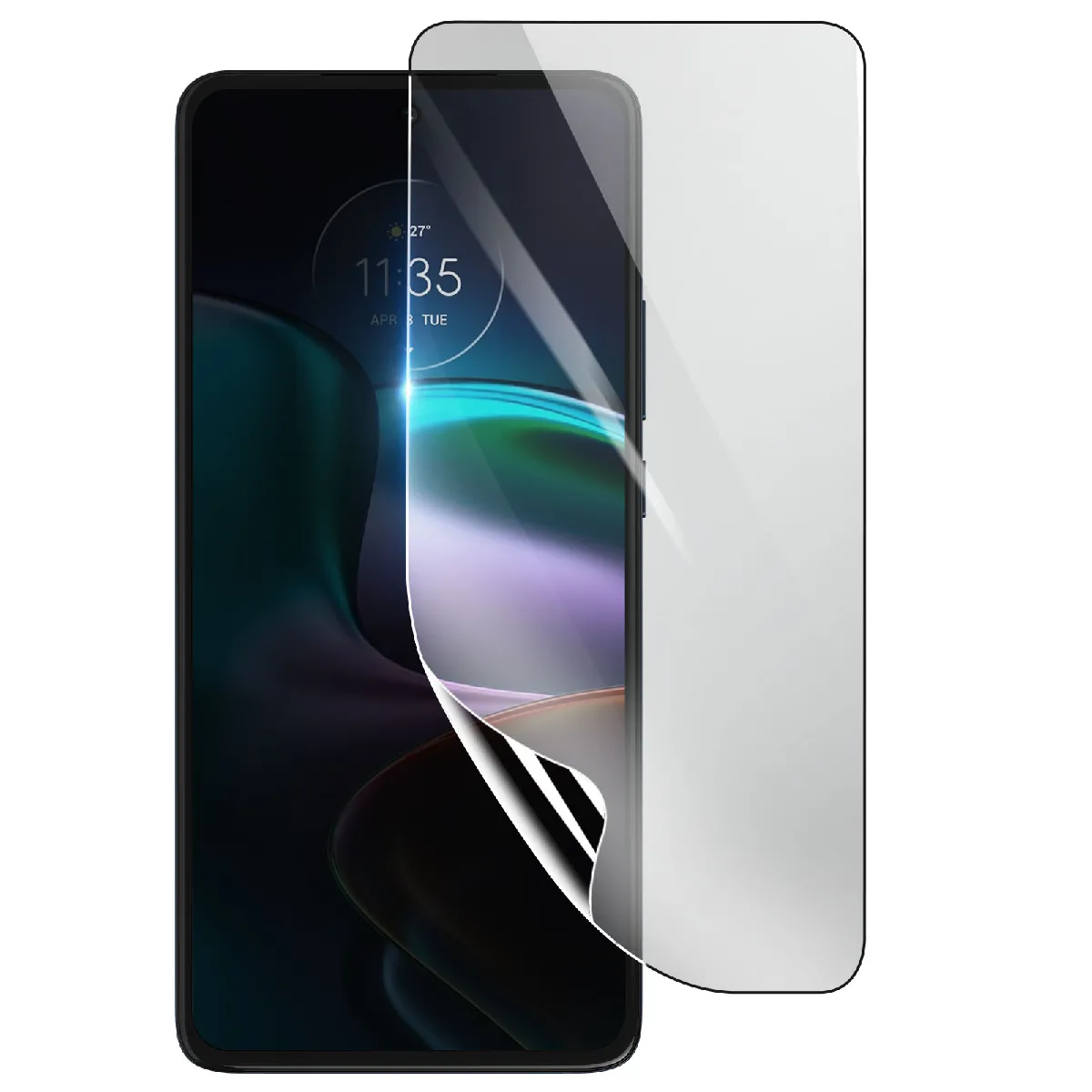 3Mk Protection Écran Pour Motorola Edge 30 En Hydrogel Antichoc Transparent