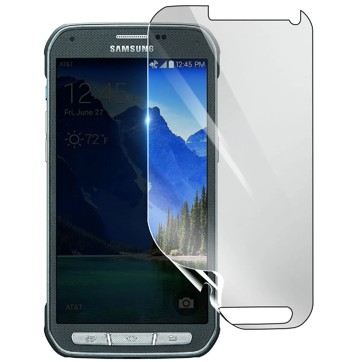 3Mk Protection Écran Pour Samsung Galaxy S5 Active En Hydrogel Antichoc Transparent