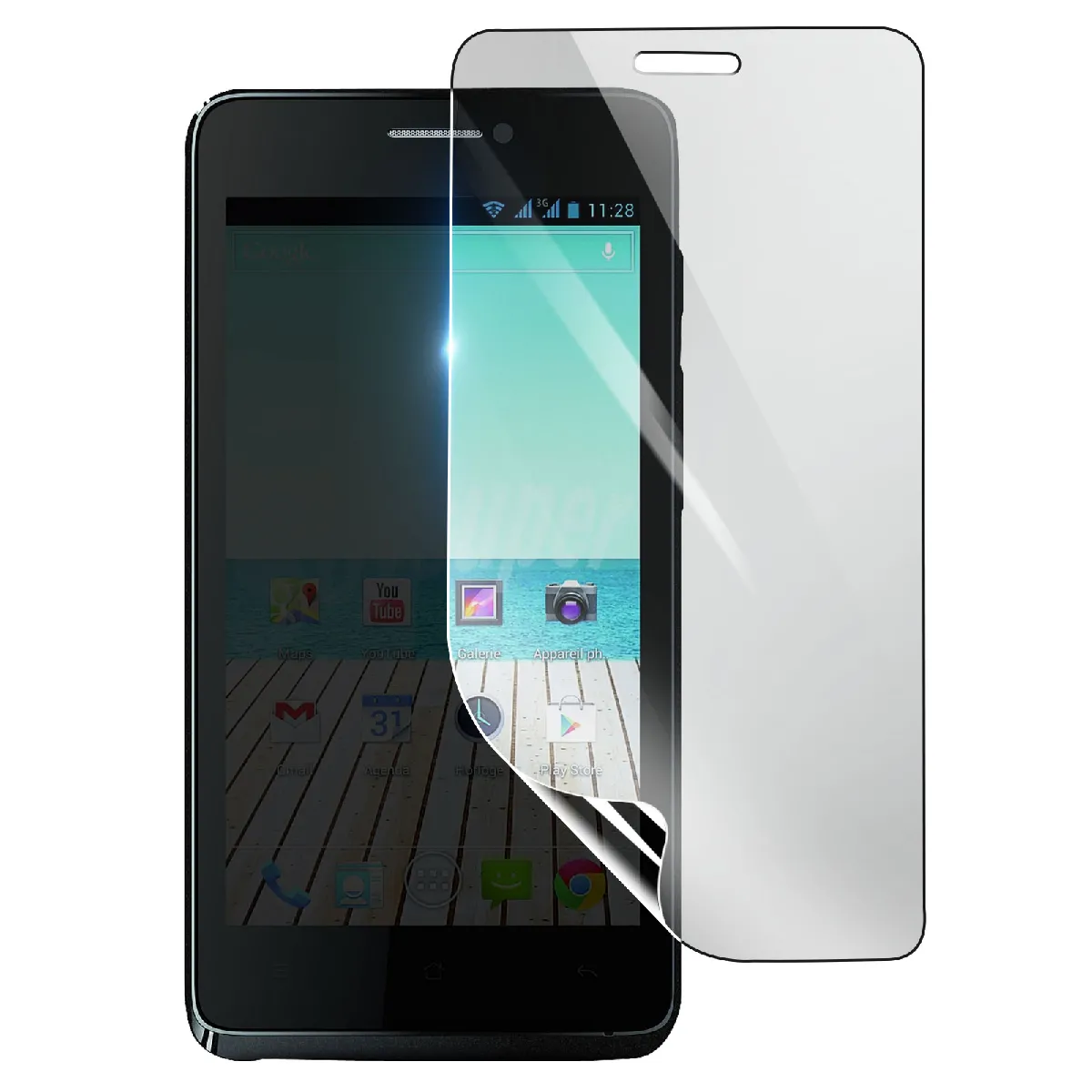 3mk - Protection d'écran Hydrogel - Qilive 4.5 - Antichoc - Image 3