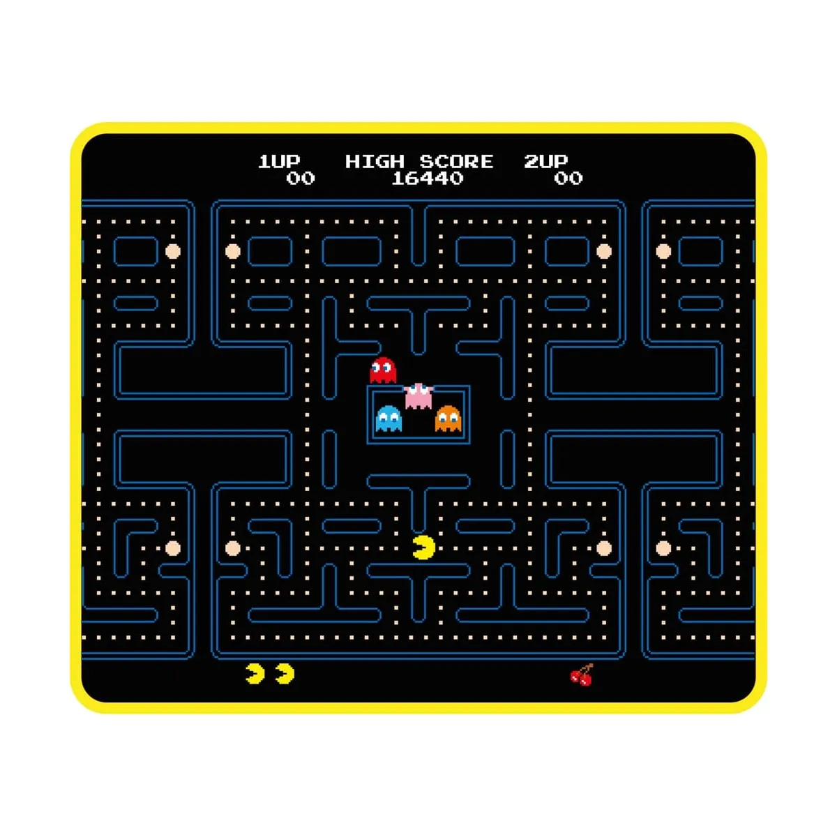 Kxlicences Noir/Bleu/Blanc Tapis De Souris Pacman - Image 4