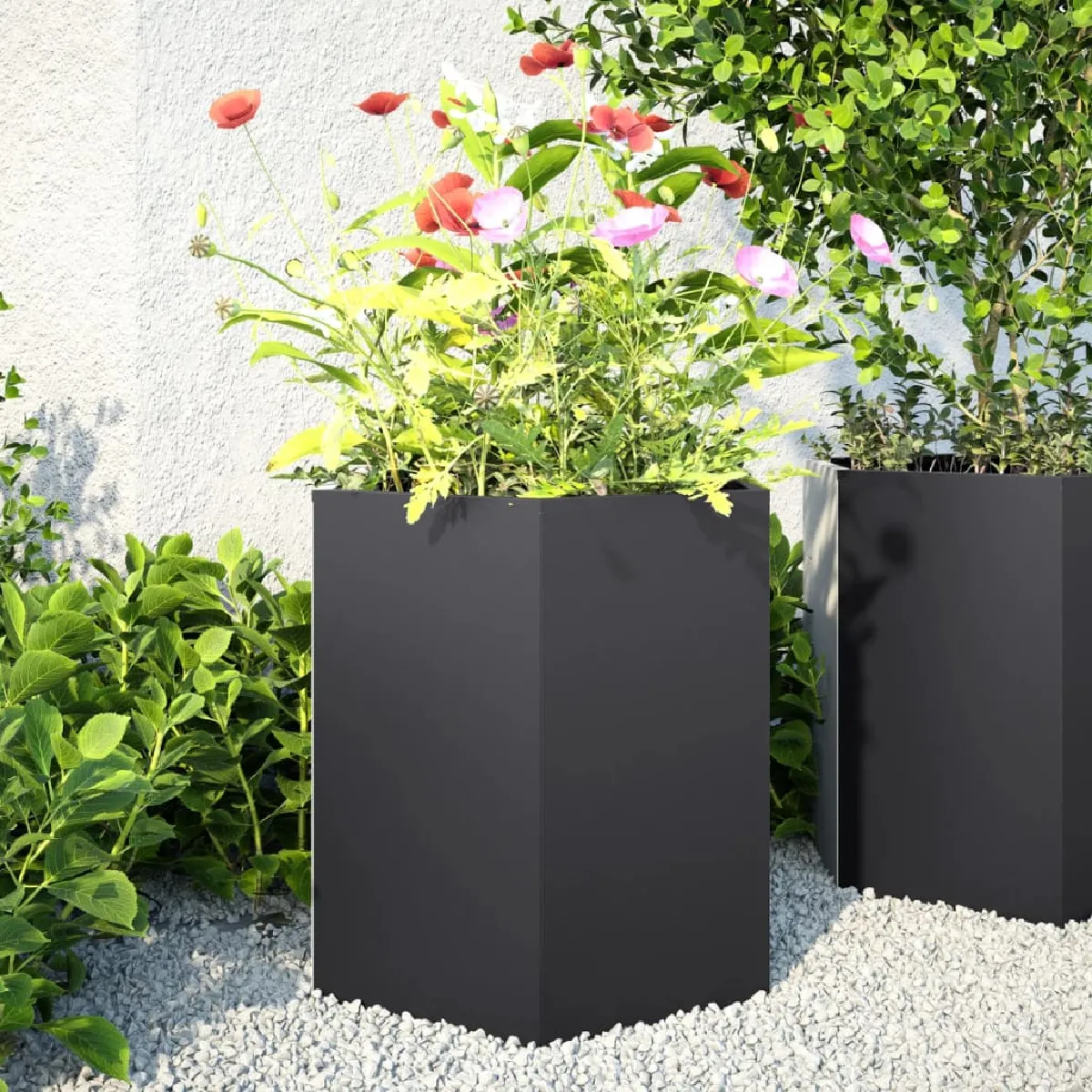 vidaXL Jardinière Hexagone 46 cm