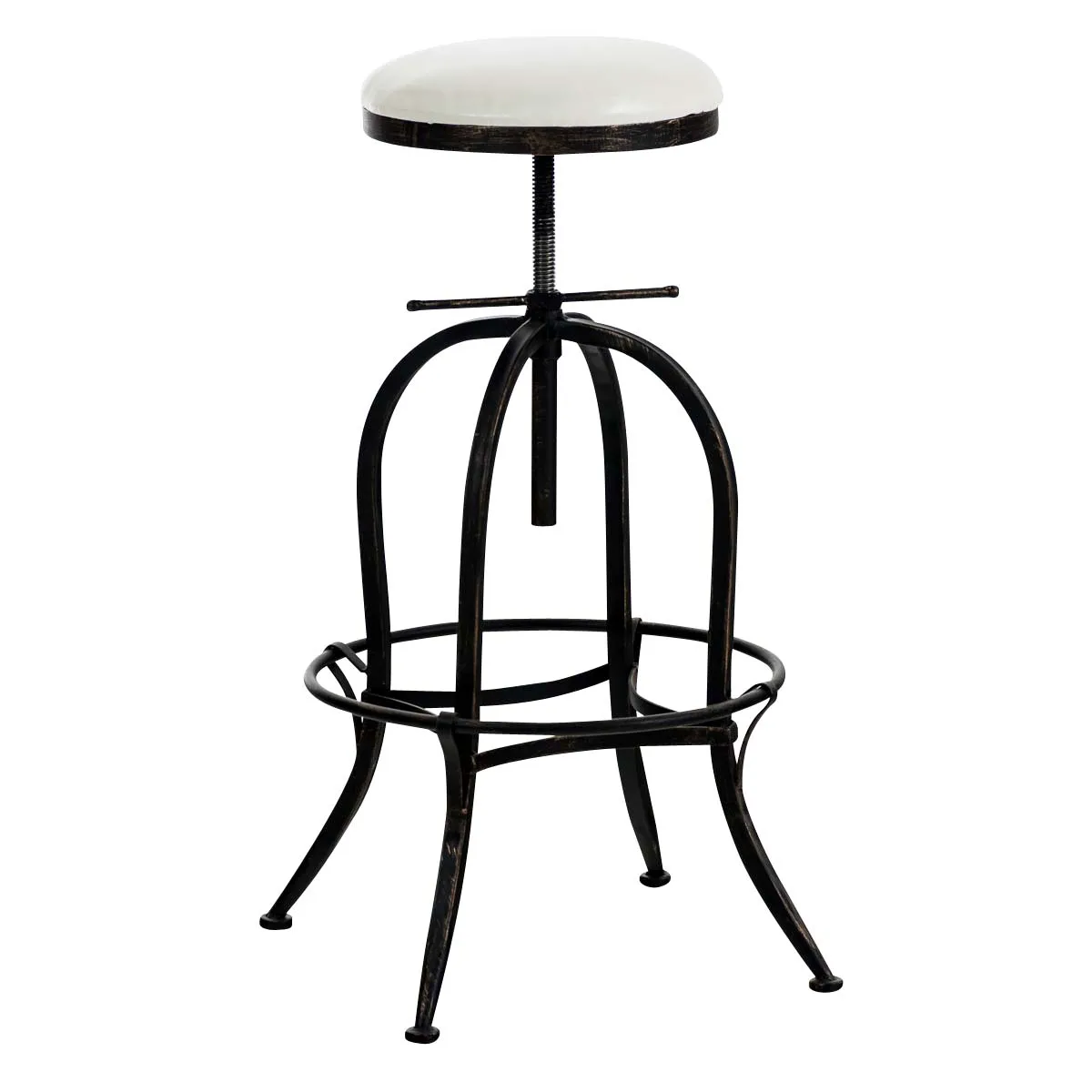 Tabouret de bar industriel - Bronze