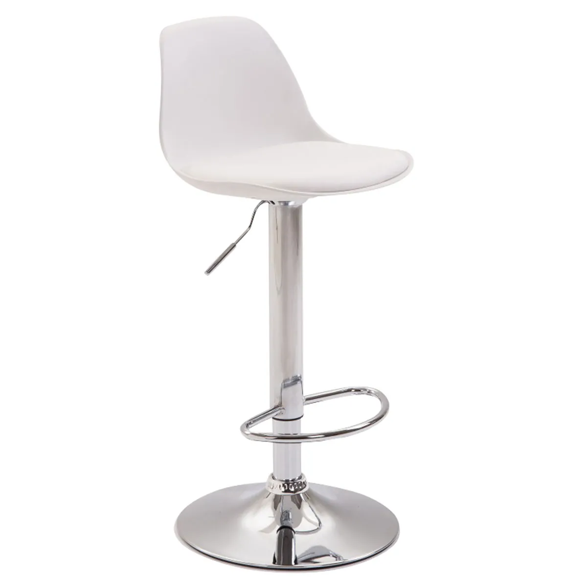 Tabouret de bar Kiel - Blanc