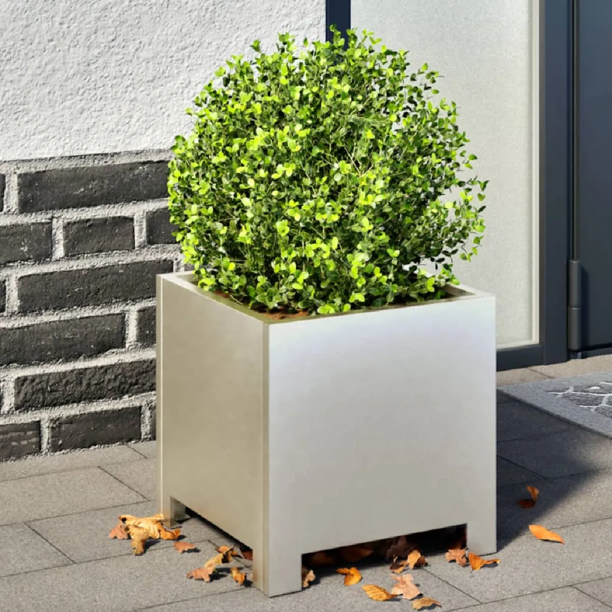 vidaXL - Jardinière - Carré - 30x30x30 cm - Image 2