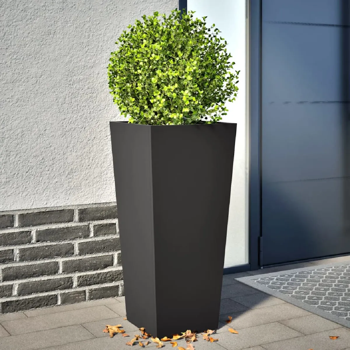 vidaXL Jardinières hexagonales acier 2 pcs 46x45 cm - vue 3