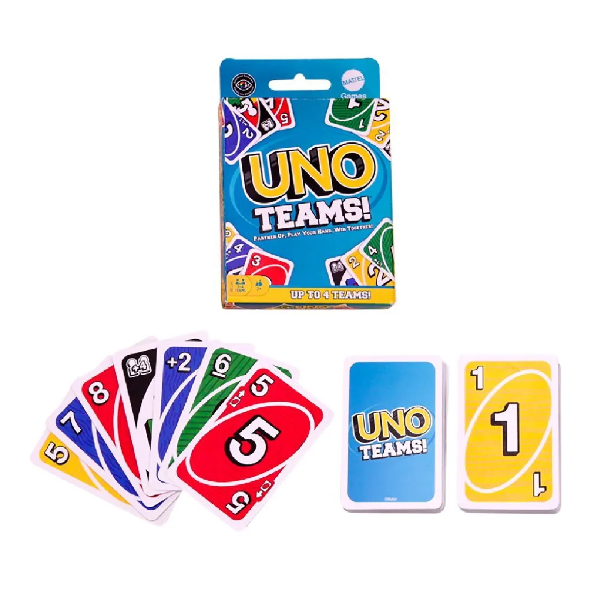 Uno Teams ! Mattel - vue 1
