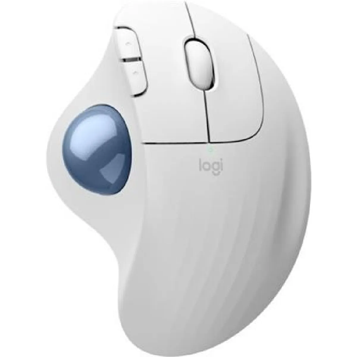 Souris Logitech ERGO M575S trackball sans fil, ergonomique Blanc cassé