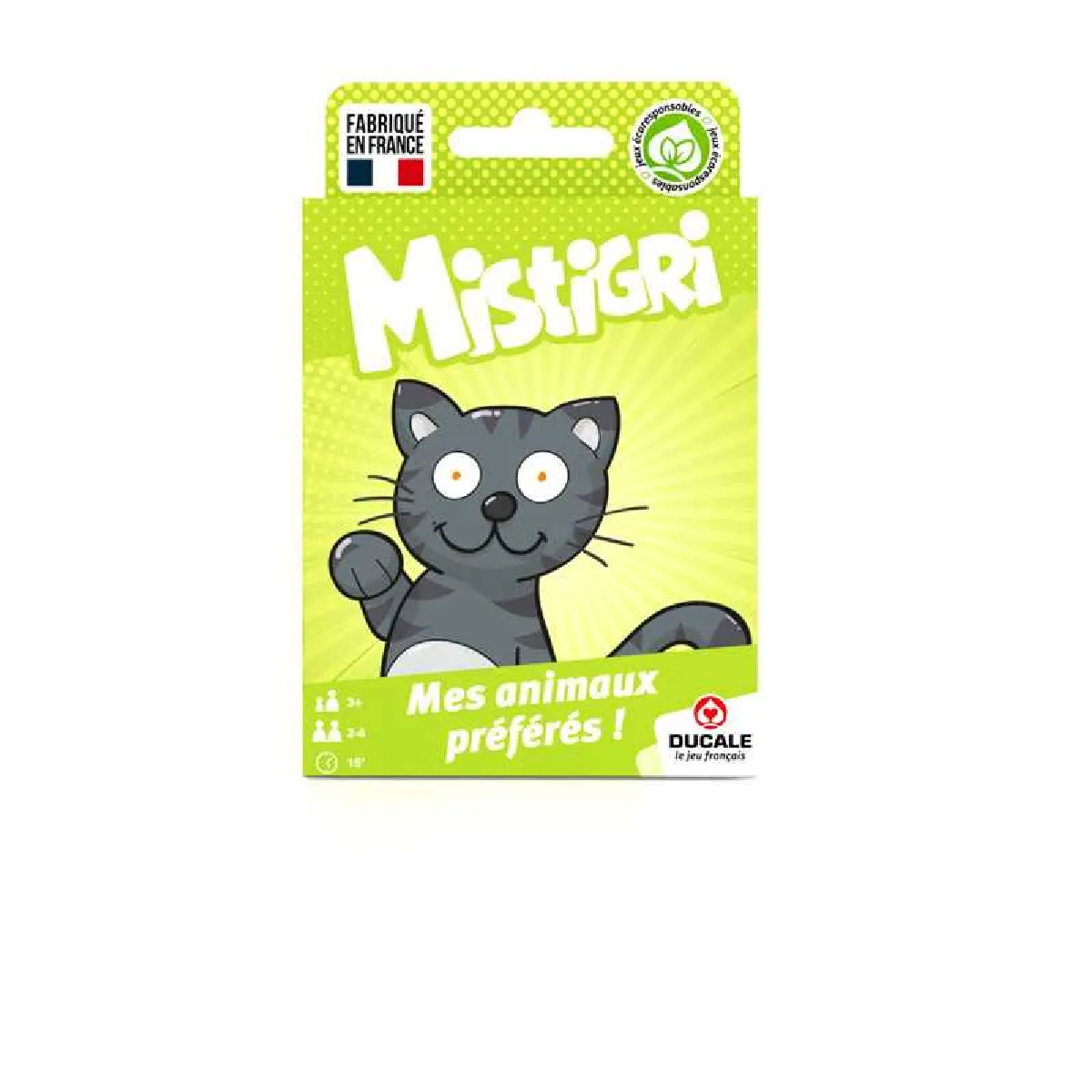 Cartamundi Noire/Vert/Rouge Jeu De Cartes Ducale Bre10036685 Mistigri Enfants 3+ 2-4 Joueurs Boîte Lime - Neuf - Image 3