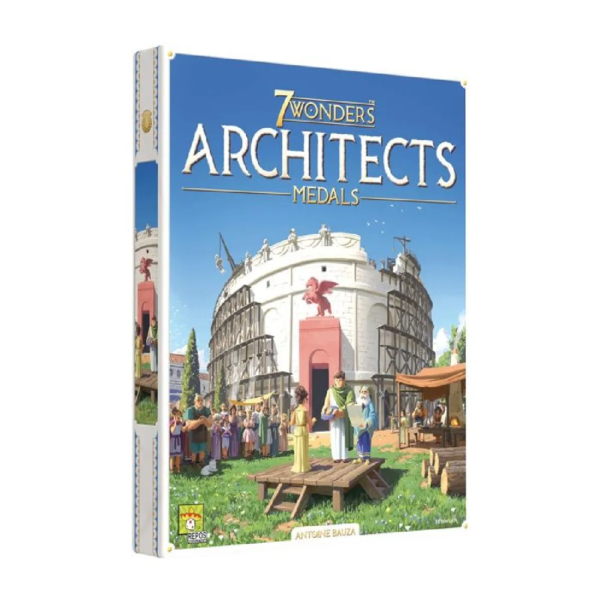 Asmodée 7 Wonders Architects Medals