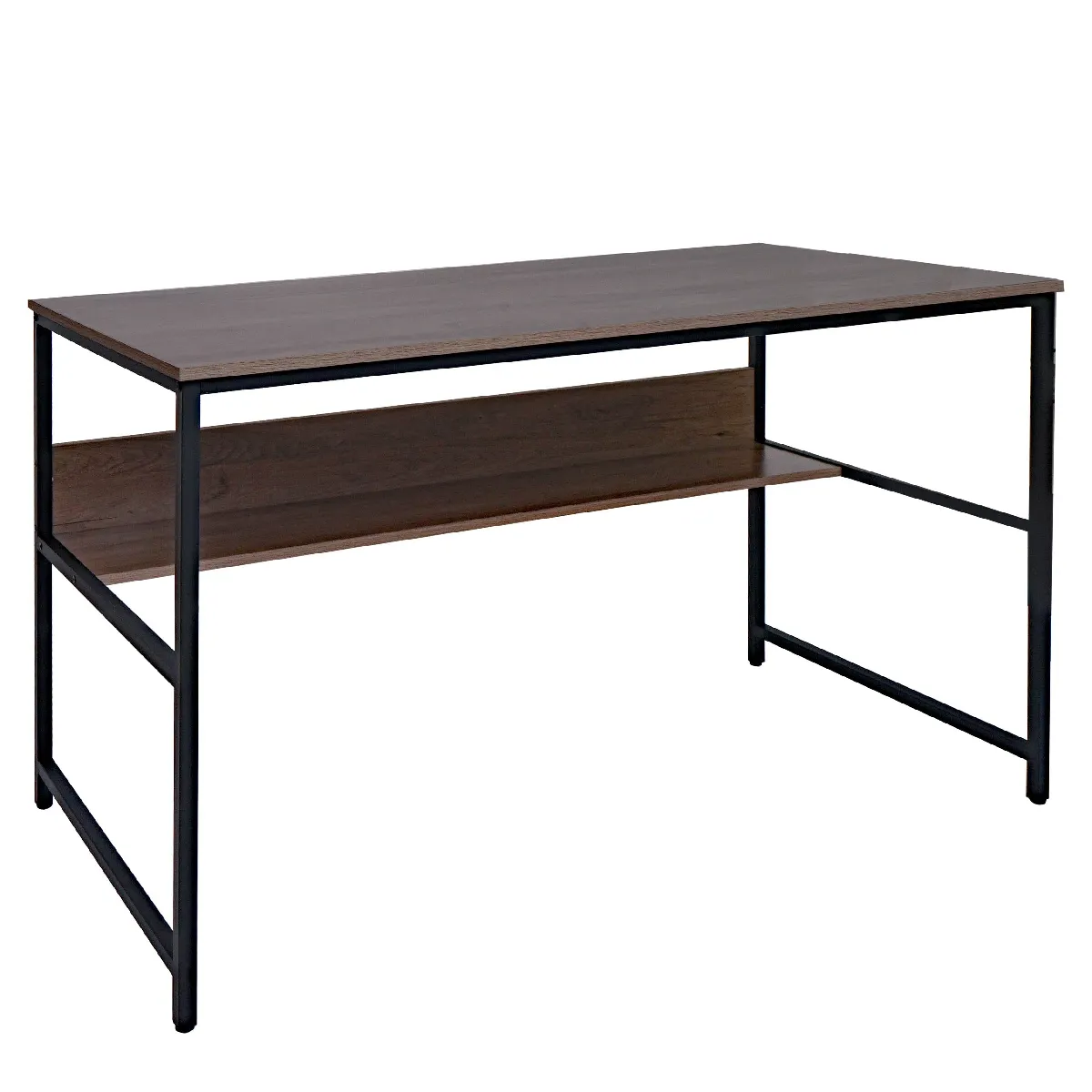 Decoshop26 Bureau d'ordinateur - Gris Decoshop26 Bureau d'ordinateur - Gris