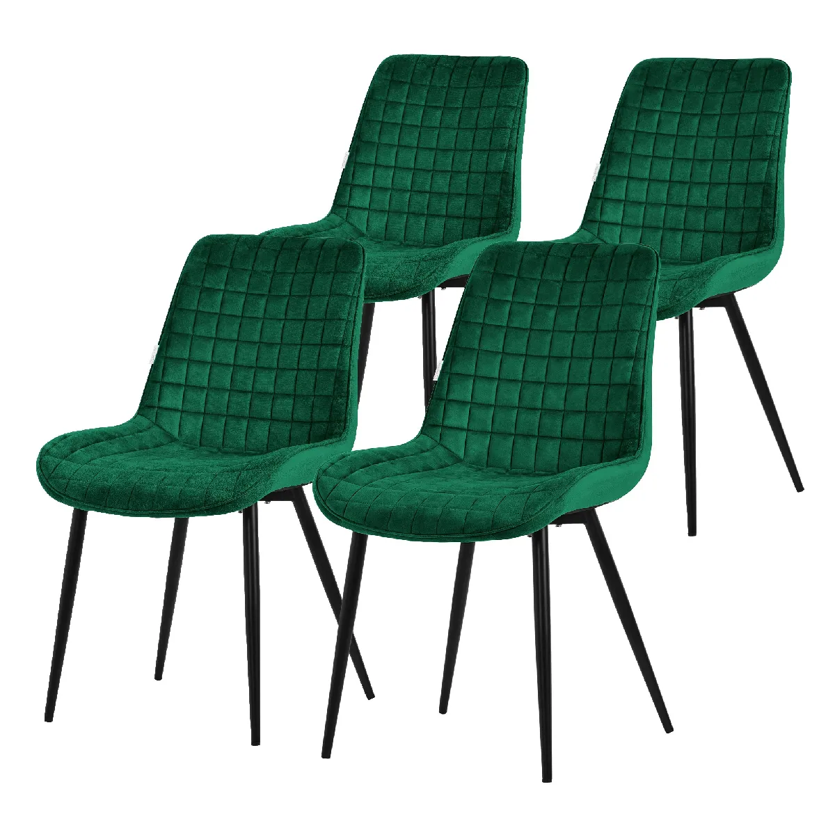 ML-Design Chaise de salle à manger - Vert Foncé ML-Design Chaise de salle à manger - Vert Foncé