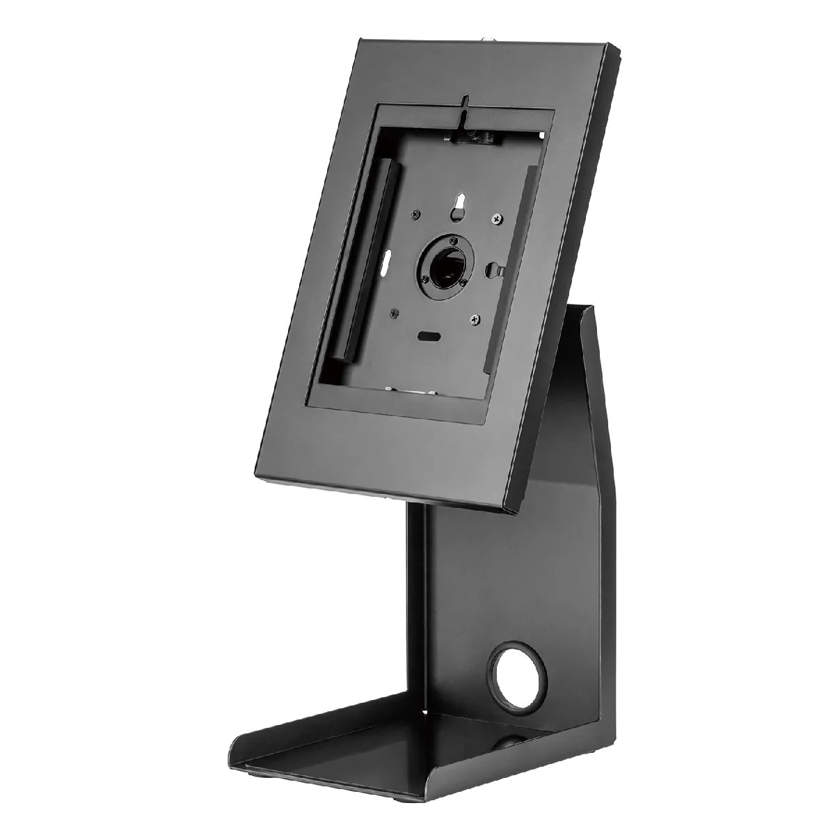 Maclean Noir Support De Point De Vente Pour Tablette Et Imprimante