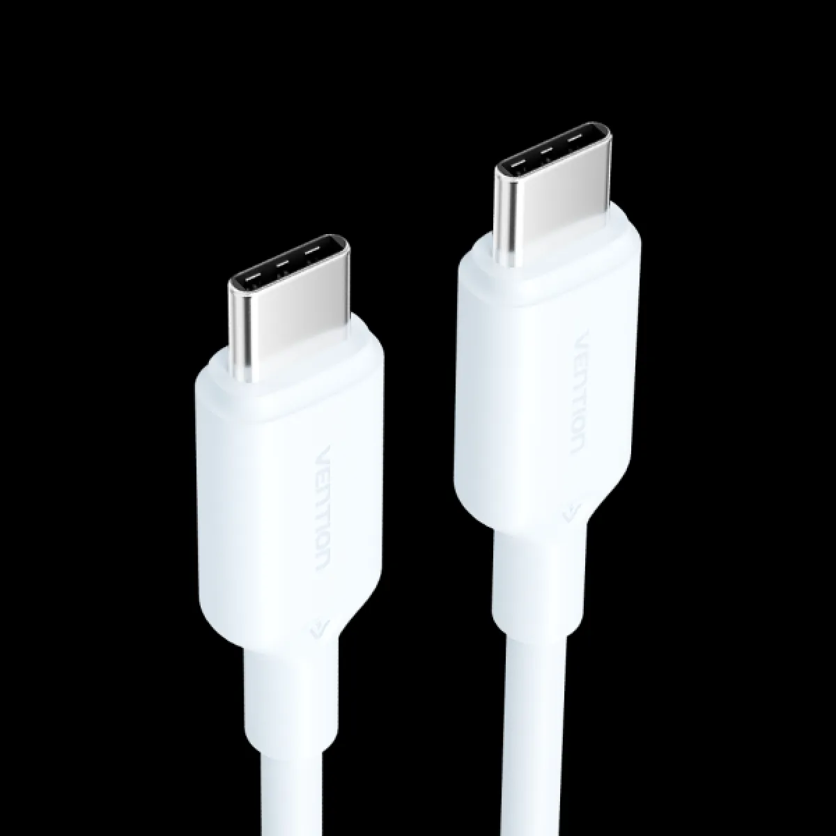 Câble Vention TRC USB-C 3A 60W 2m Bleu - Image 2