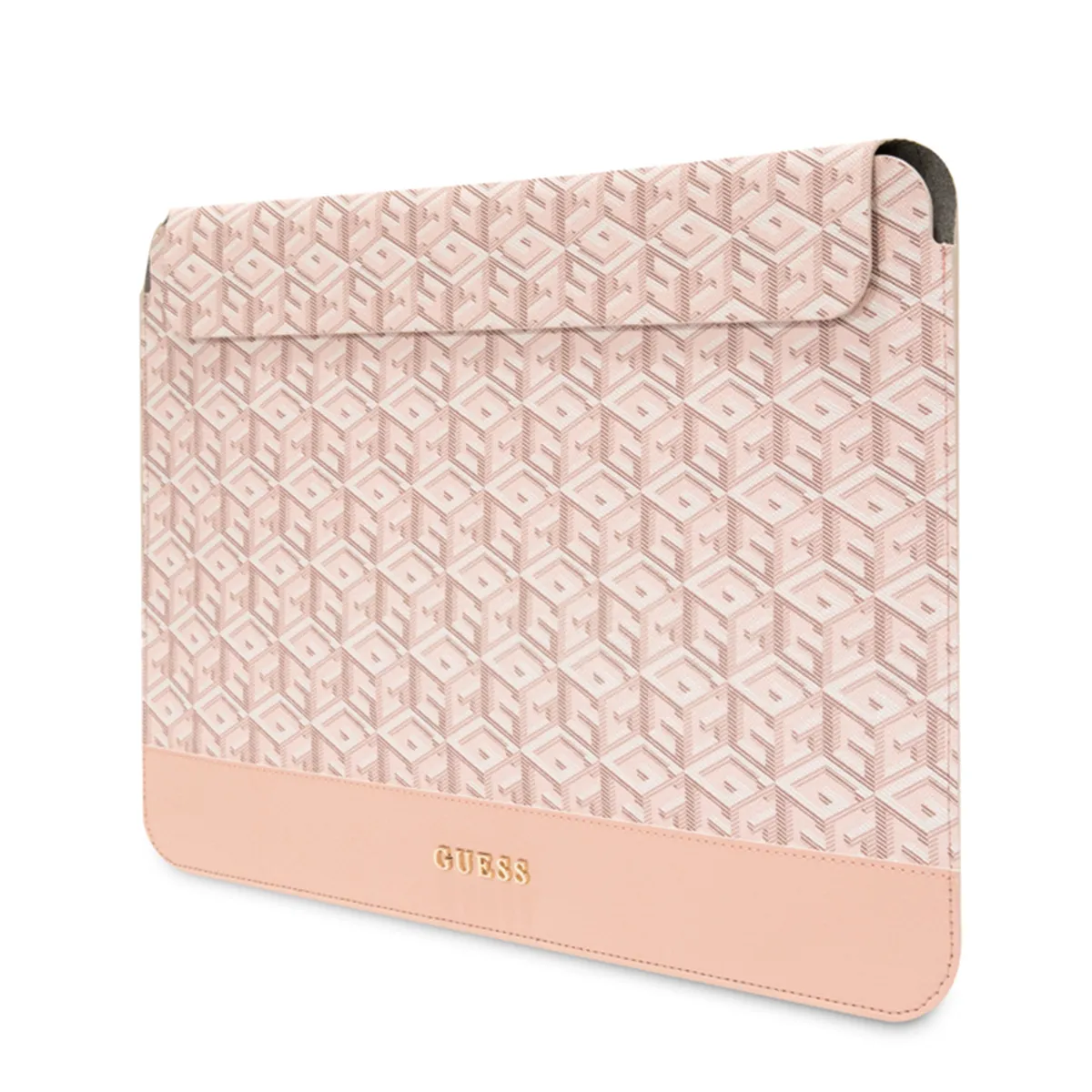 Guess Rose Housse Magnétique Pour Ordinateur 13 / 14 Pouces Modèle G Cube