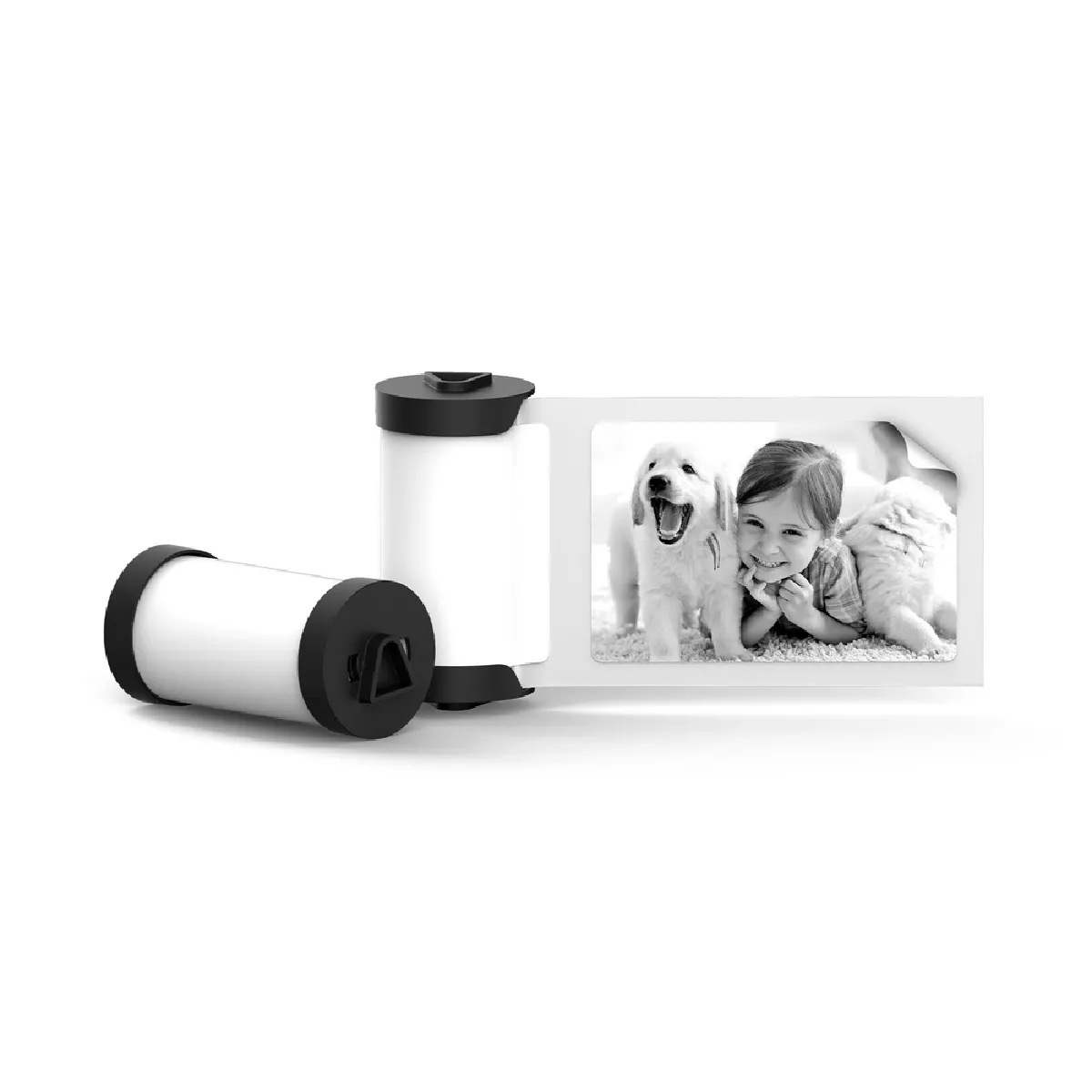 Kodak Memo Shot Era Lot de 9 rouleaux de papier adhésif pour imprimante MS100 Papier de haute qualité pour étiquettes Neuf - vue 4