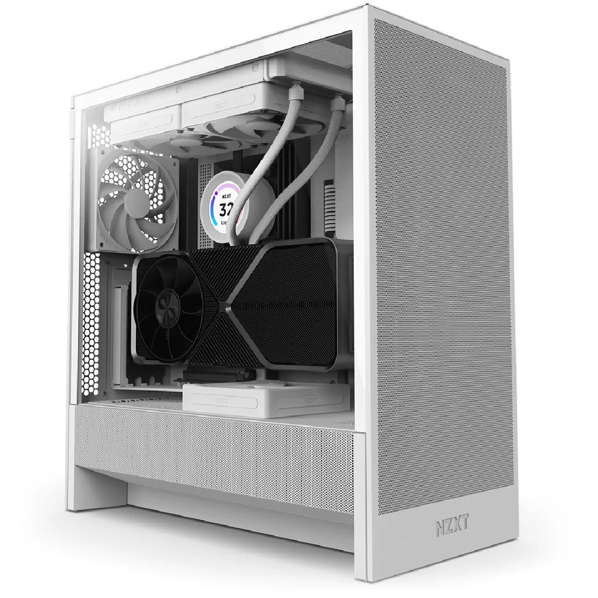NZXT  H5 Flow Blanc