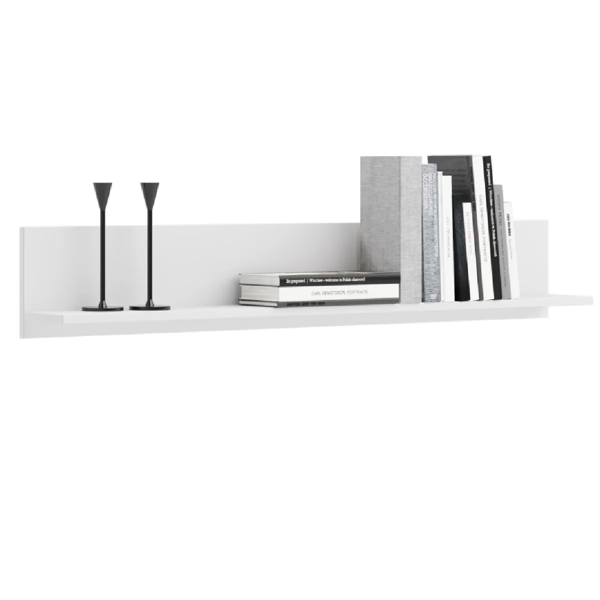 Kobi Étagère murale colonne - Gris