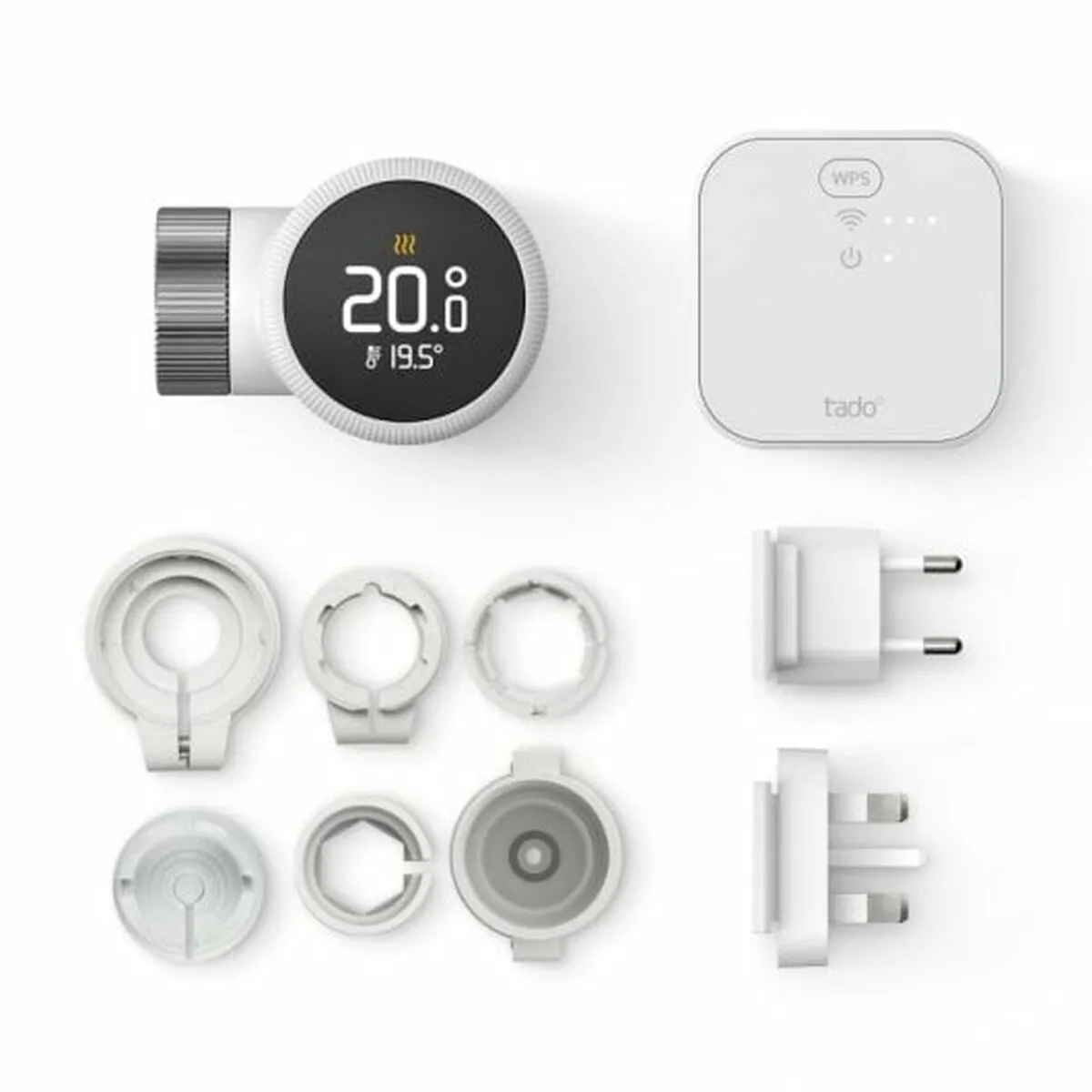 Tado Blanc Kit De Démarrage Tête Thermostatique Connectée Et Intelligente X - Image 4