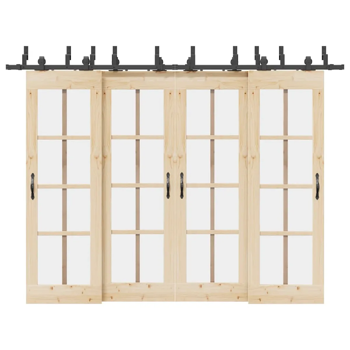Kit porte coulissante 305 cm - vue 2