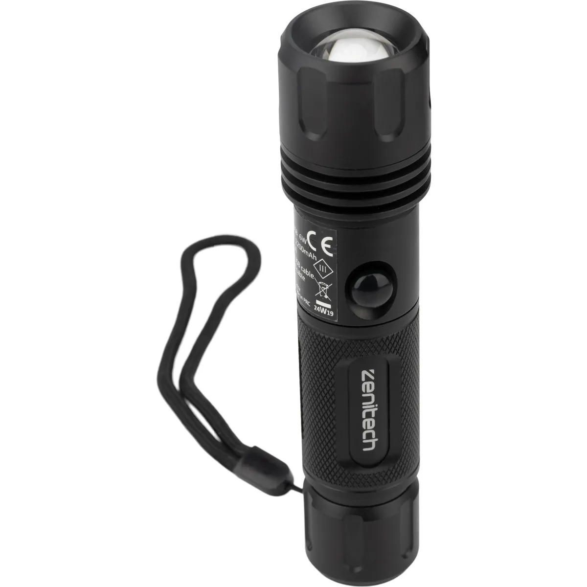 Non Communiqué Zenitech - Lampe Torche Led Rechargeable Usb 160/500Lm - Image 2