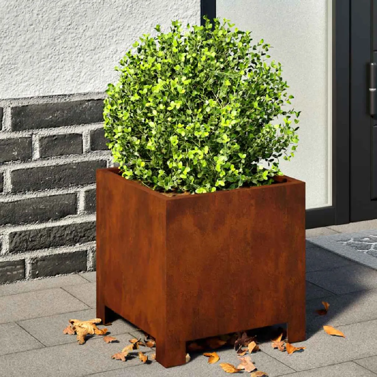Vidaxl Jardinières 2 Pcs - Acier