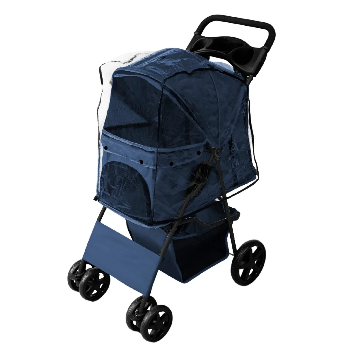 Monstershop Bleu Poussette Pour Animal De Compagnie –