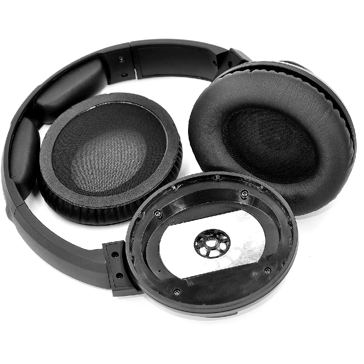 Inf Noir Coussinets Casque Audio