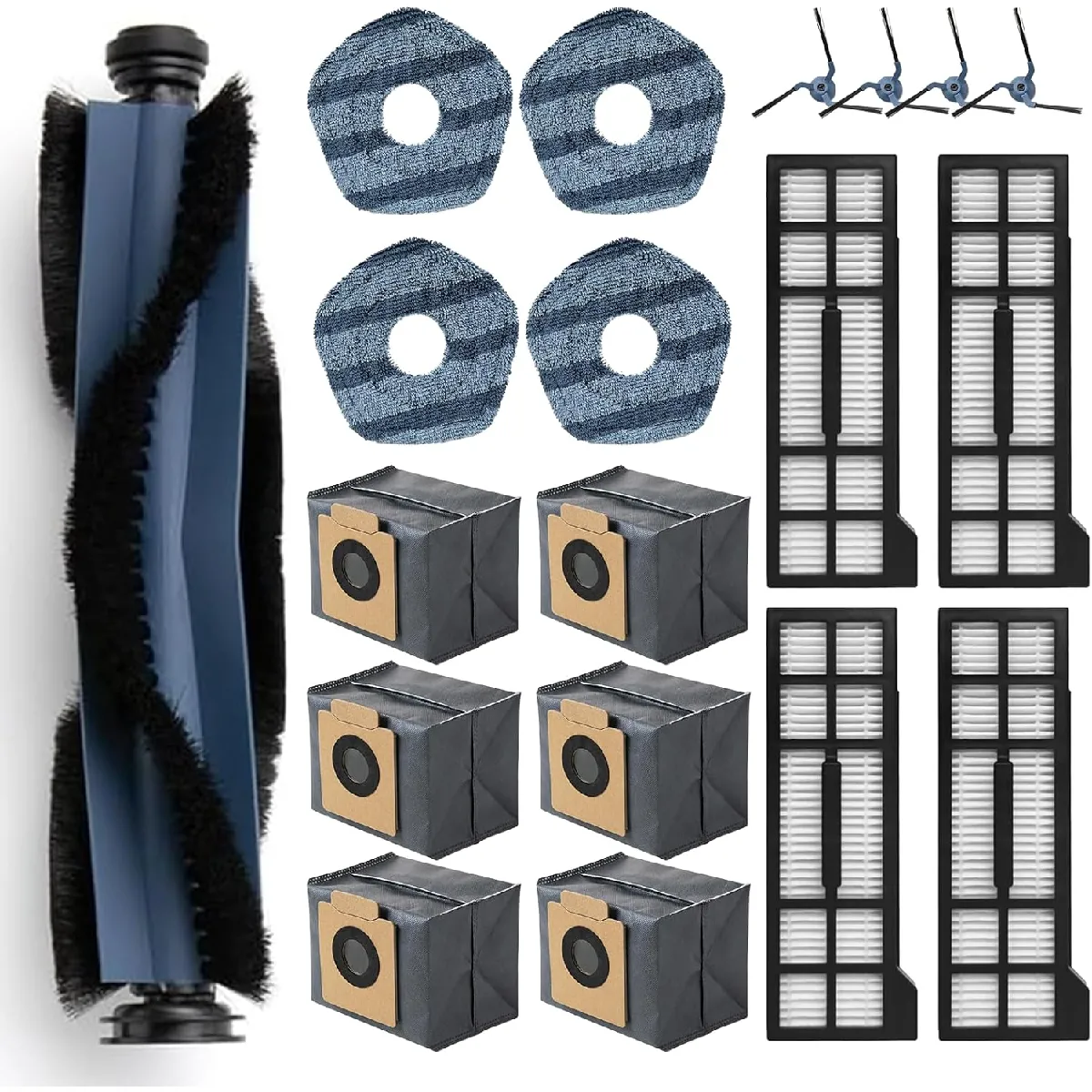 Inf Kit D’accessoires Pour Aspirateur Robot Eufy X10 Pro Omni