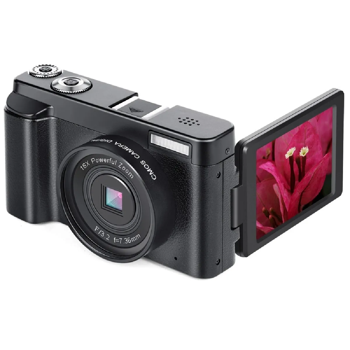 INF  Appareil photo num&eacute;rique noir 48MP
