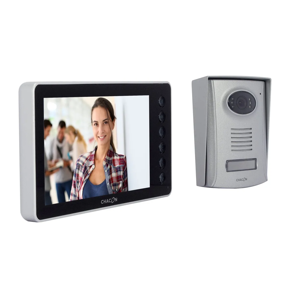 Videophone CHACON 2 fils 7'' IP44 Vision nocturne Garantie - vue 2