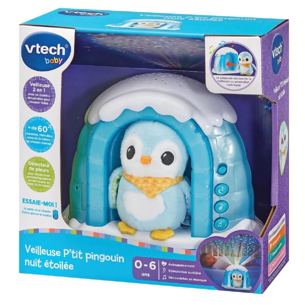 VTECH Jouet Musical Penguin Night