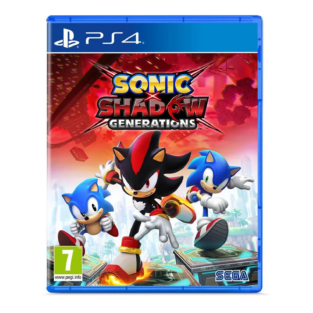 Sega Sonic x Shadow Generations - Jeu PS4 - vue 2