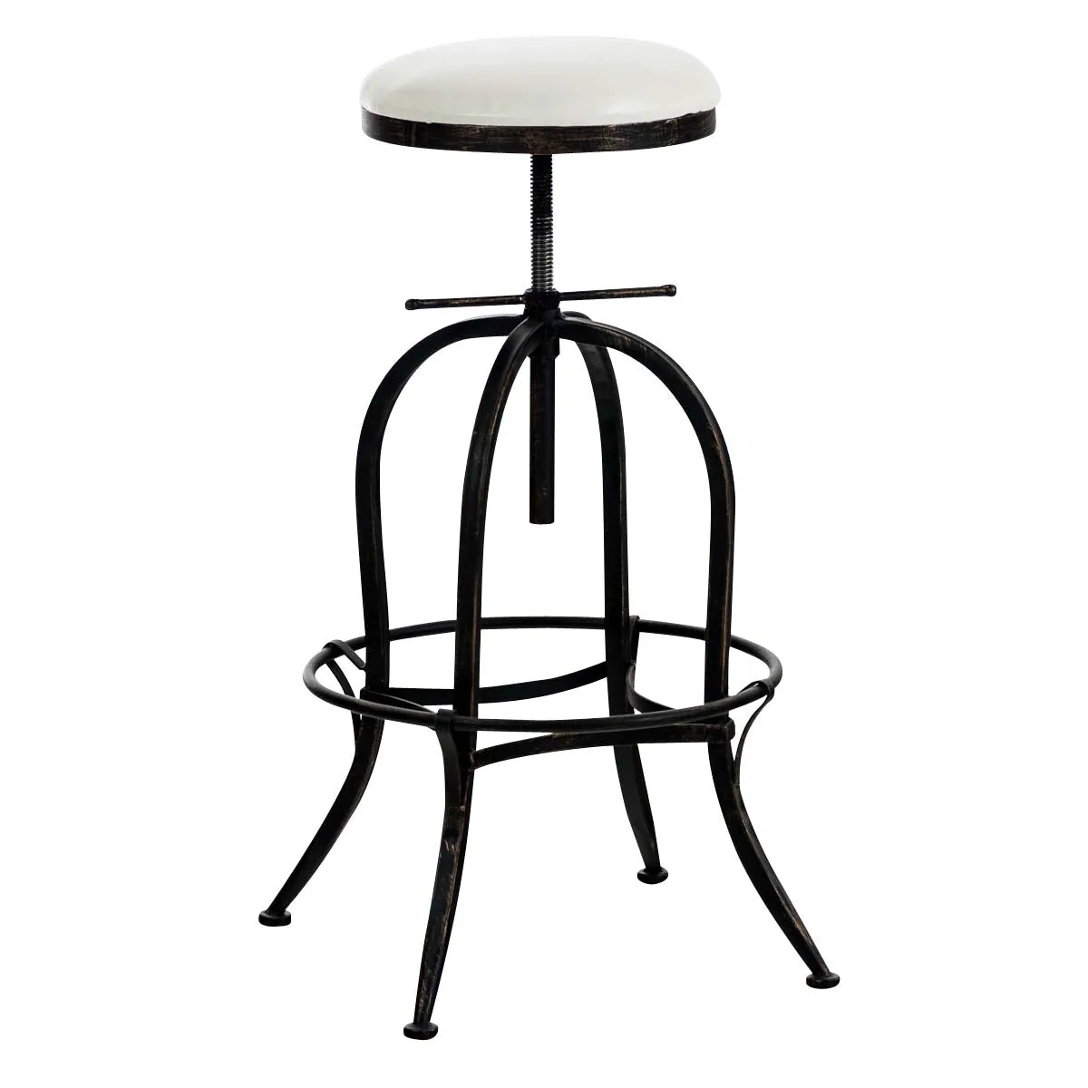 Decoshop26 Tabouret de bar - Bronze