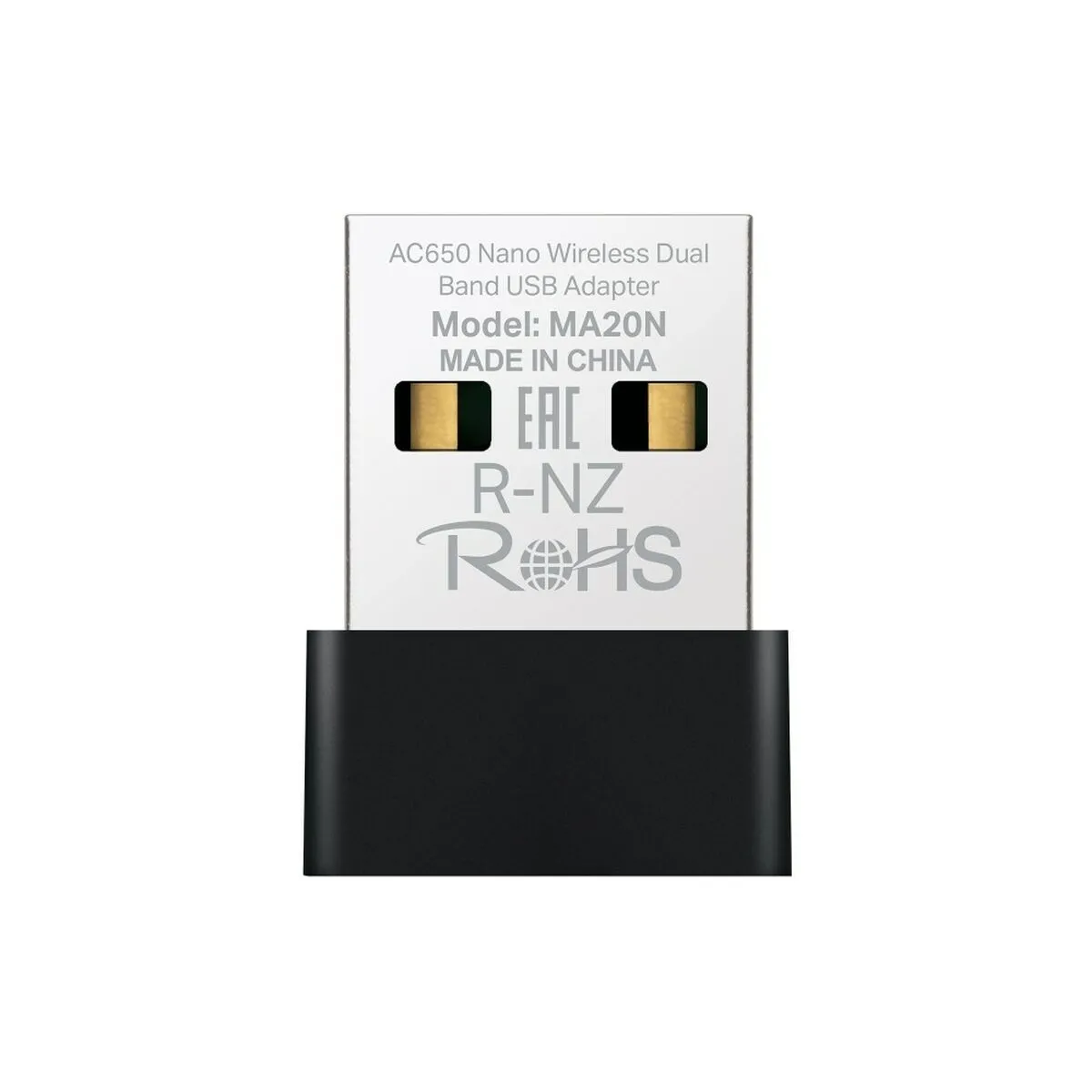 Mercusys Noir Adaptateur Wi-Fi Ma20n - 433 Mbit/S - Double Bande