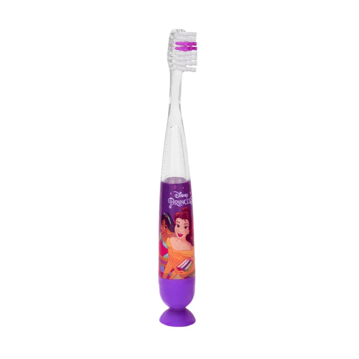 Non Communiqué Brosse À Dents Lumineuse Enfant Princesse Disney Avec Ventouse Tinokou Multicolore - Image 3