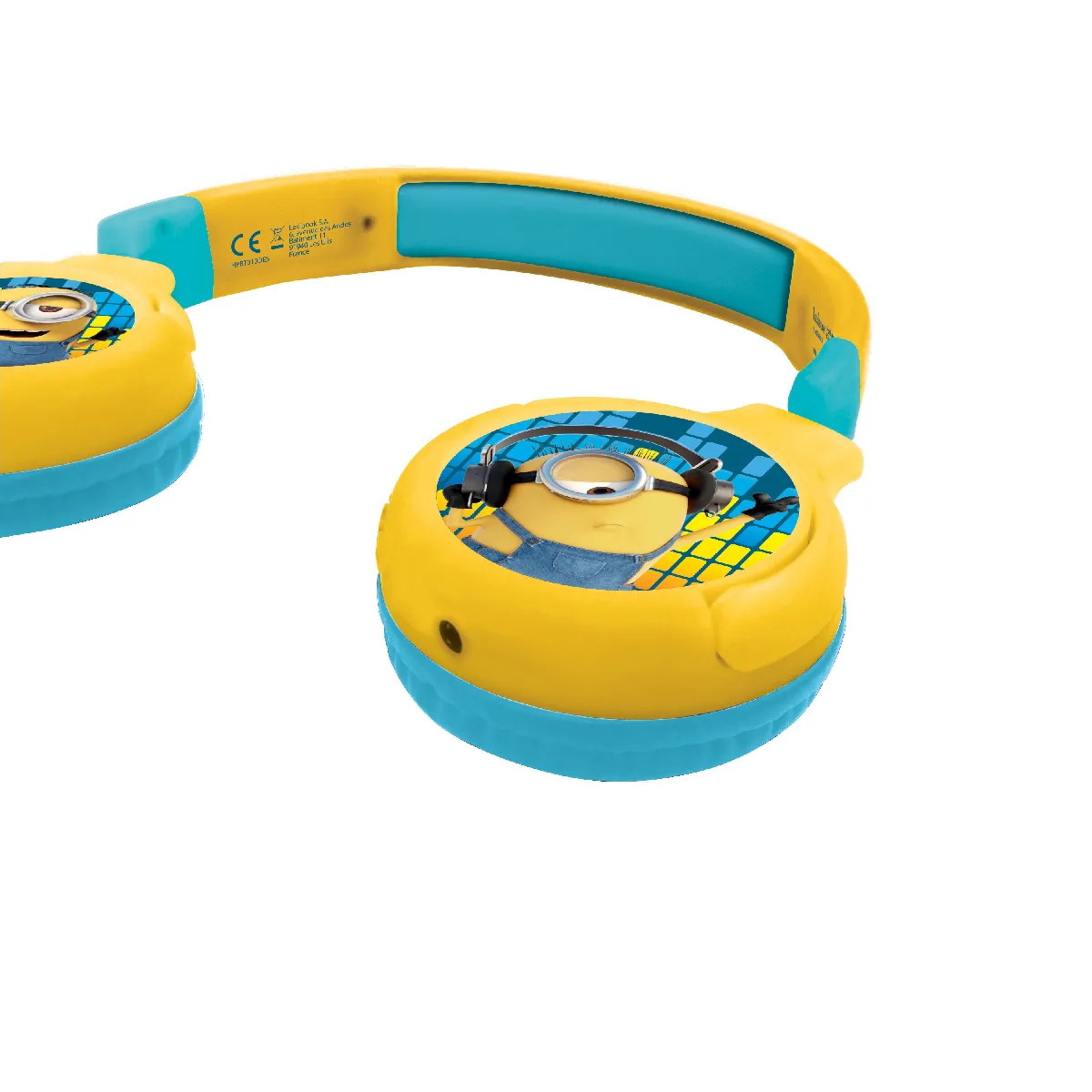 LEXIBOOK Casque 2 en 1 Les Minions Bluetooth et Filaire - vue 2