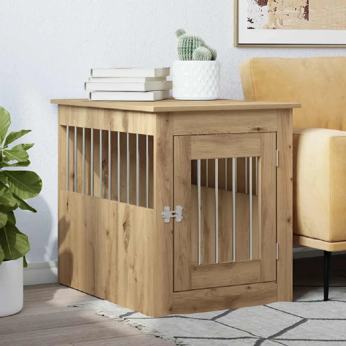 vidaXL Chêne Artisanal - vue 3