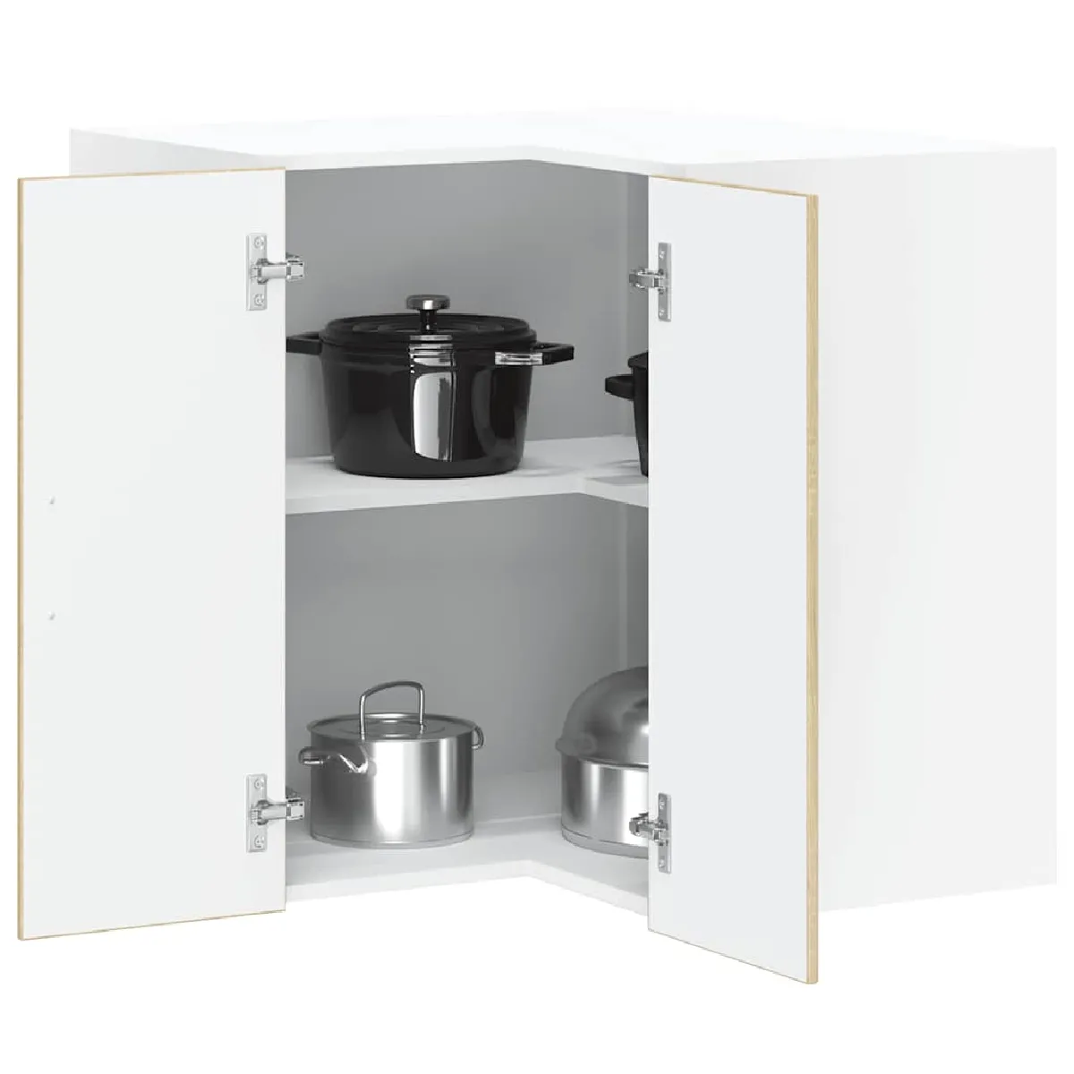 vidaXL - Armoire d'angle murale cuisine