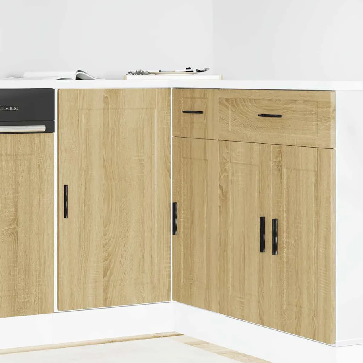 VidaXL Armoire de cuisine Porto Chêne sonoma - vue 2