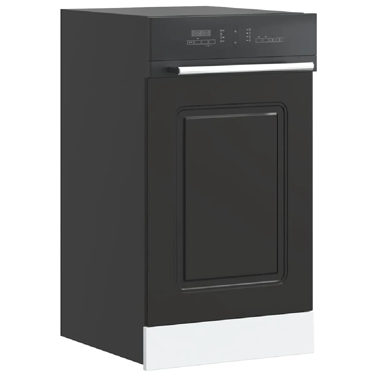 vidaXL Panneau de Lave-vaisselle Kalmar - Noir
