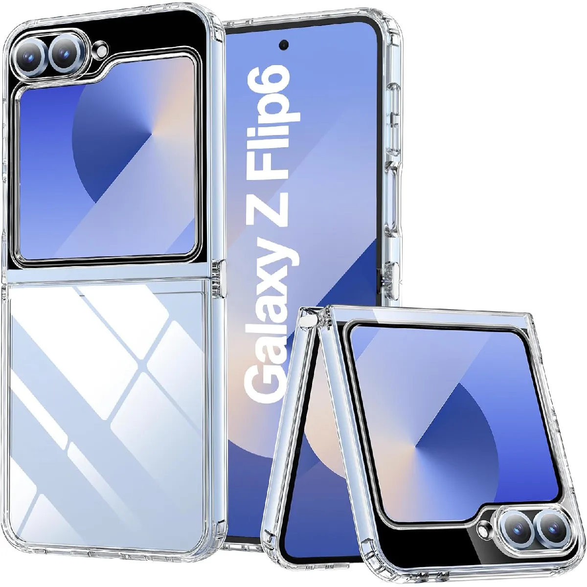 Xeptio Coque Samsung Galaxy Z Flip 6 5G - Transparent