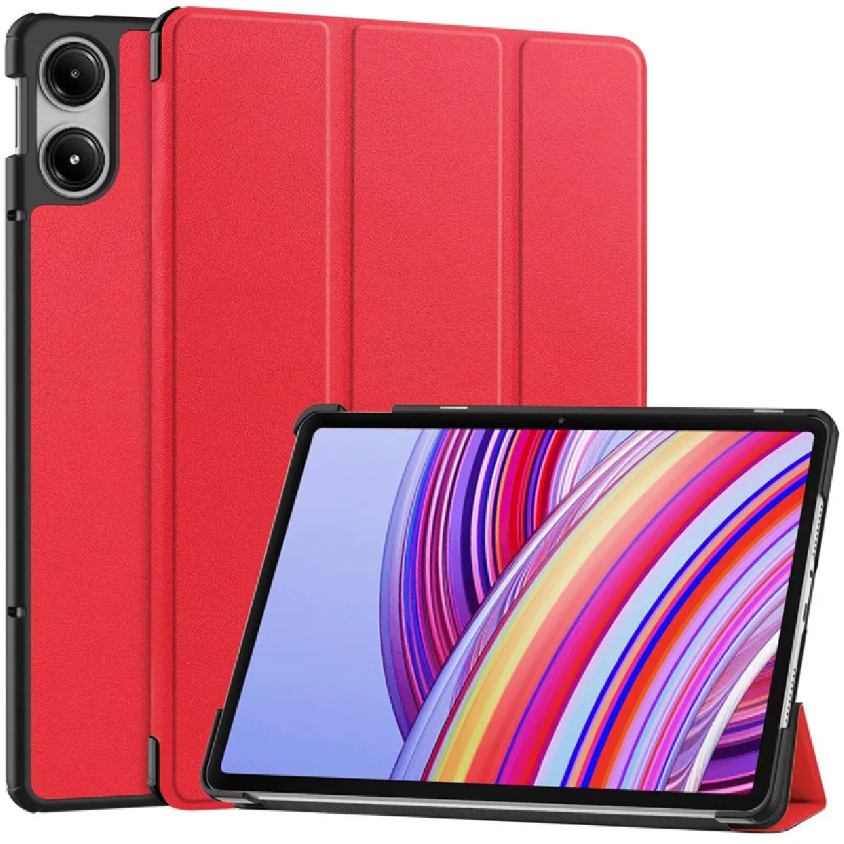 Xeptio Rouge Étui Smartcover Pour Xiaomi Redmi Pad Pro