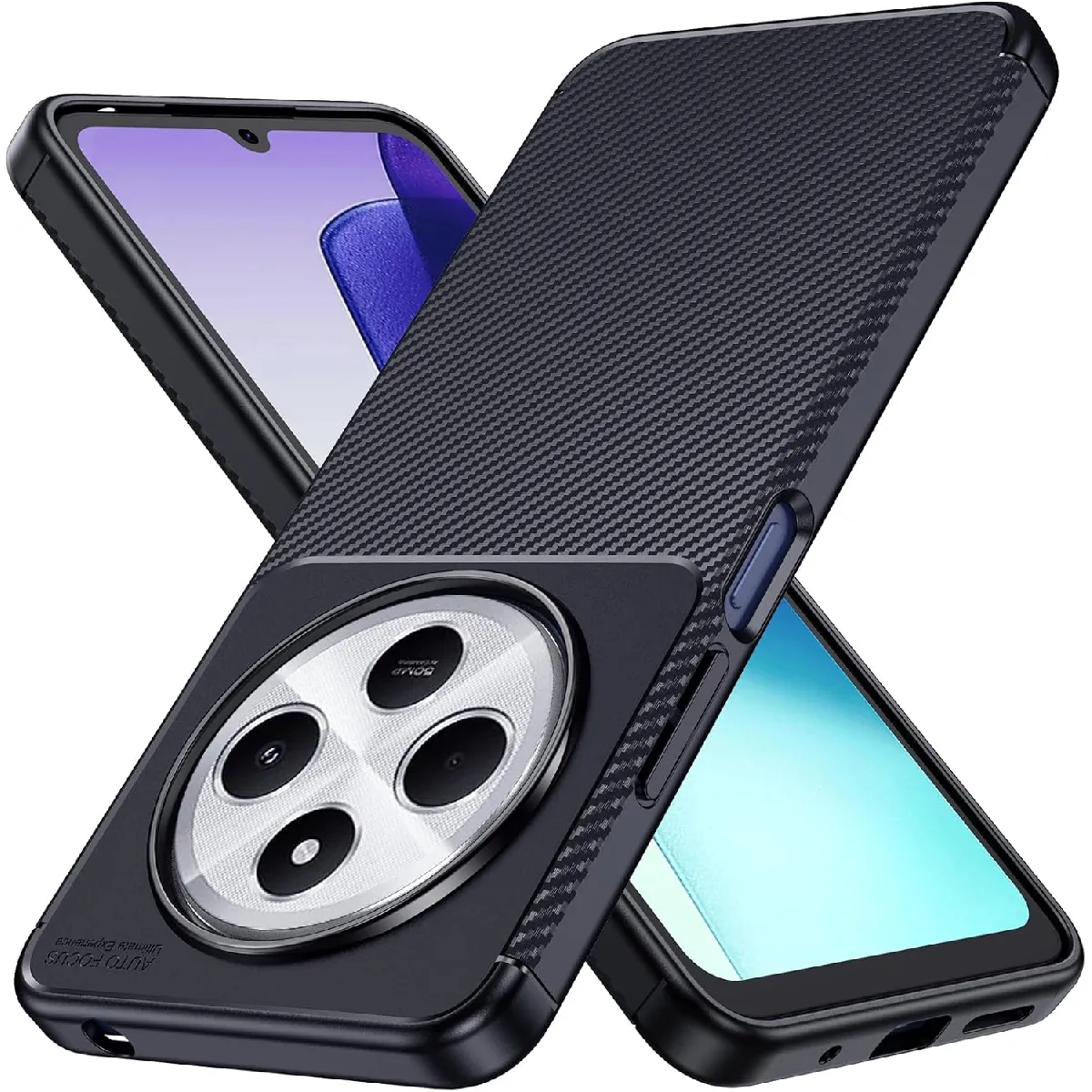 Xeptio Noire Xiaomi Redmi 14C / Poco C75 Coque